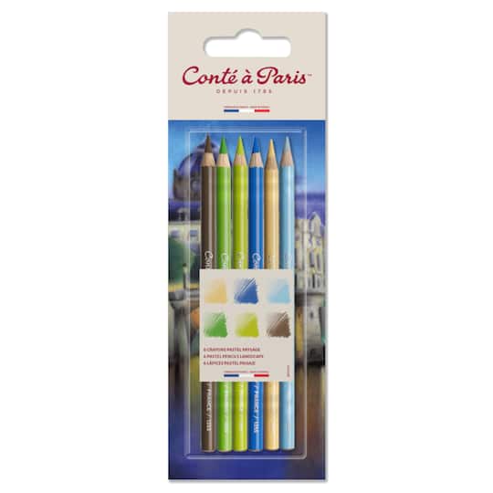Conté à Paris™ Landscape Pastel Pencils, 6ct.